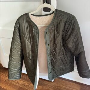 Velvet Marissa Reversible Quilted Sherpa Jacket